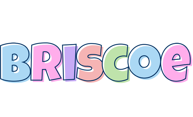 Briscoe pastel logo