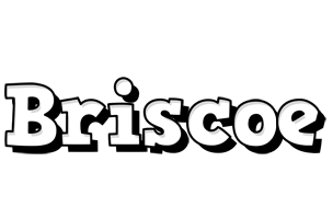 Briscoe snowing logo