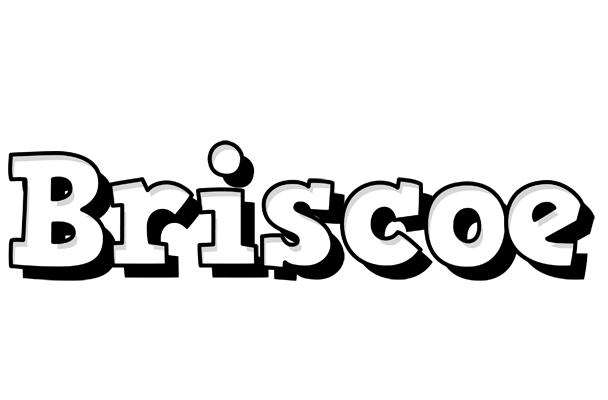 Briscoe snowing logo