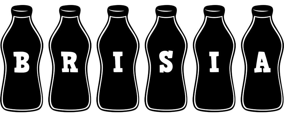 Brisia bottle logo
