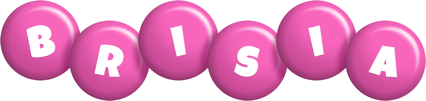 Brisia candy-pink logo