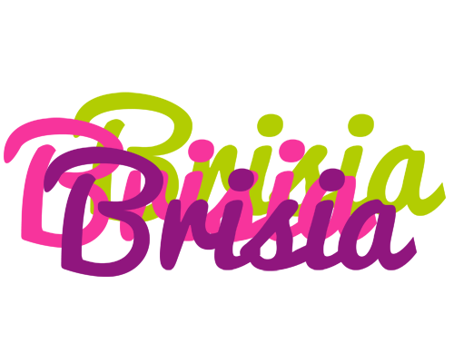 Brisia flowers logo