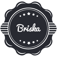 Briska badge logo