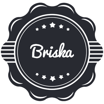 Briska badge logo