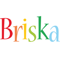 Briska birthday logo