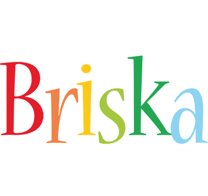 Briska birthday logo