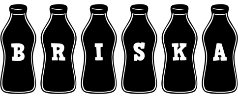 Briska bottle logo