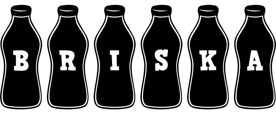 Briska bottle logo