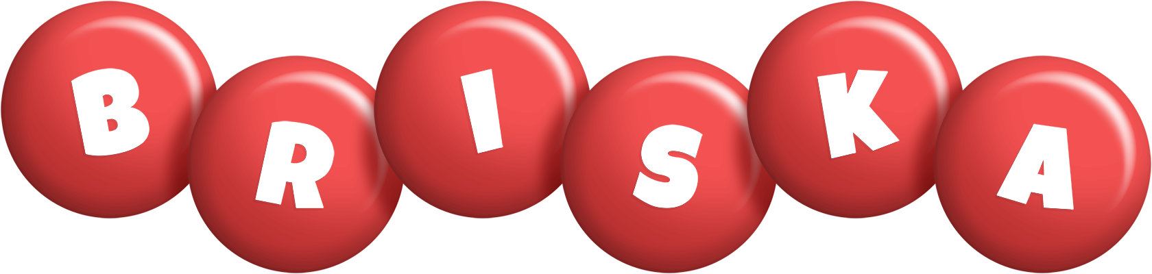 Briska candy-red logo
