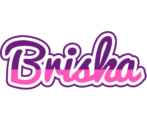 Briska cheerful logo