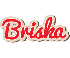 Briska chocolate logo