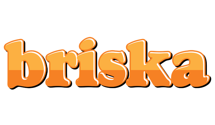 Briska orange logo