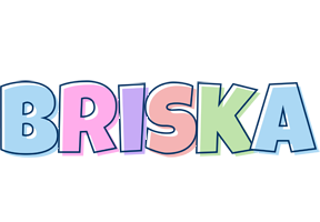 Briska pastel logo