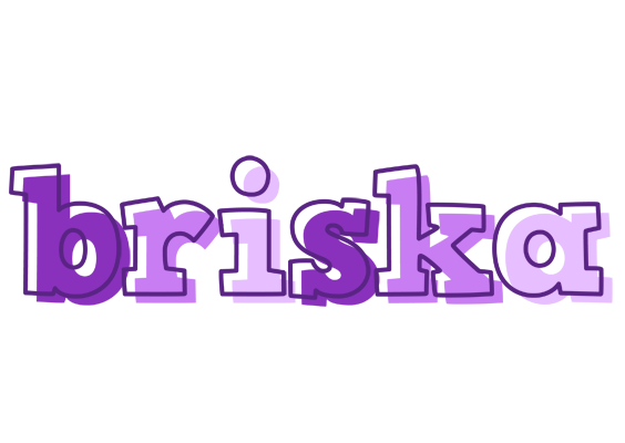 Briska sensual logo