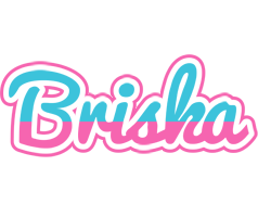 Briska woman logo