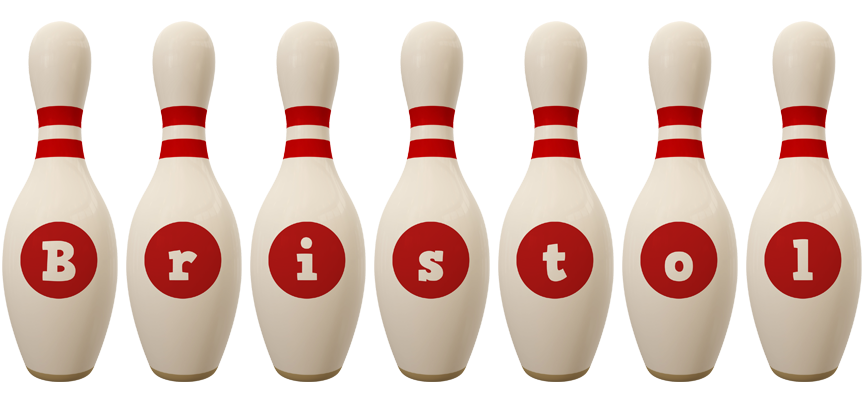 Bristol bowling-pin logo