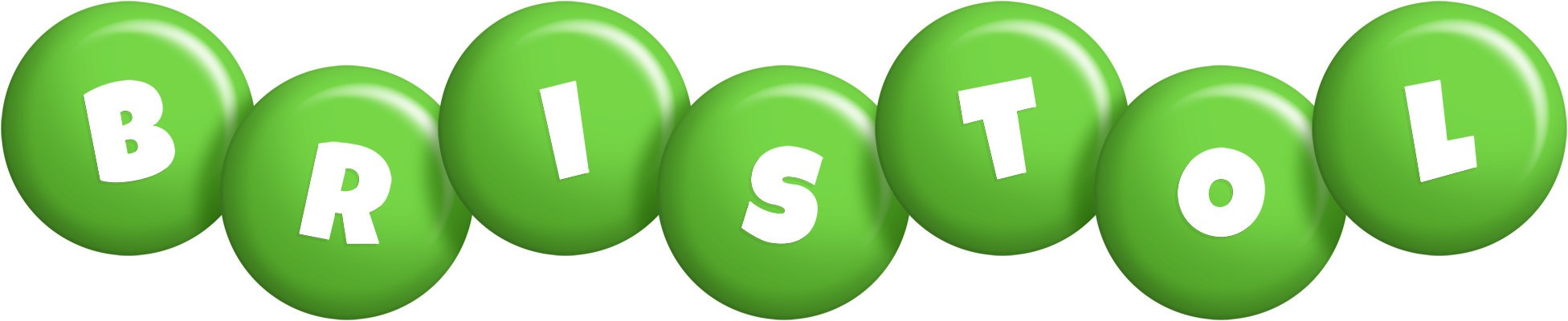 Bristol candy-green logo
