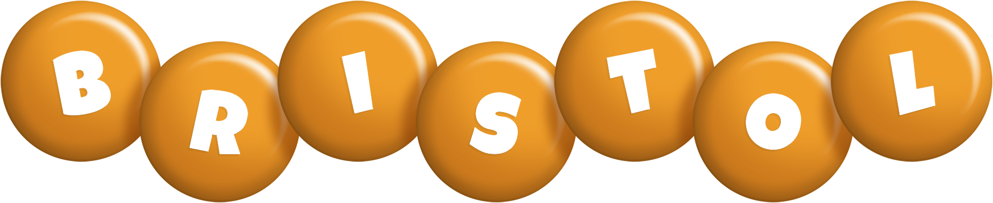 Bristol candy-orange logo