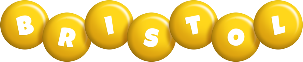 Bristol candy-yellow logo