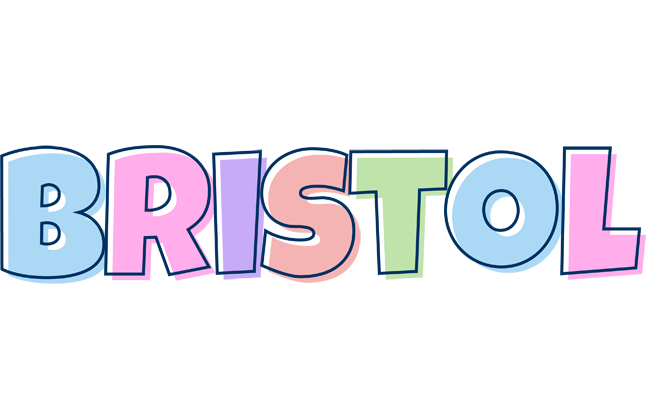 Bristol pastel logo