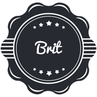 Brit badge logo