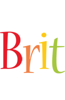Brit birthday logo