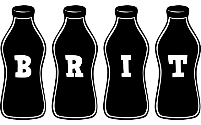 Brit bottle logo