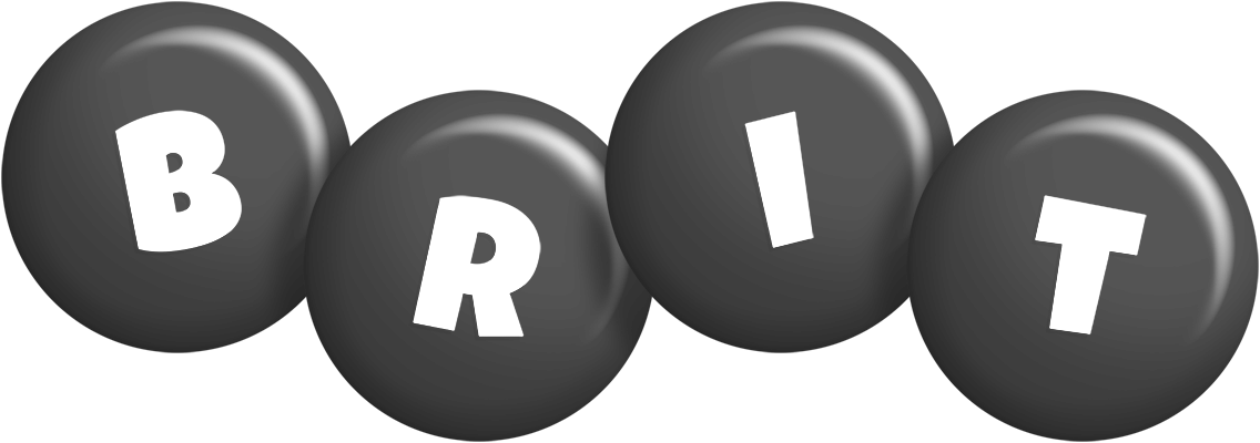 Brit candy-black logo