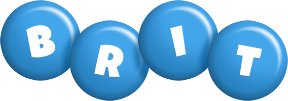 Brit candy-blue logo