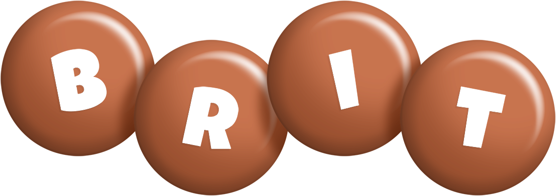 Brit candy-brown logo