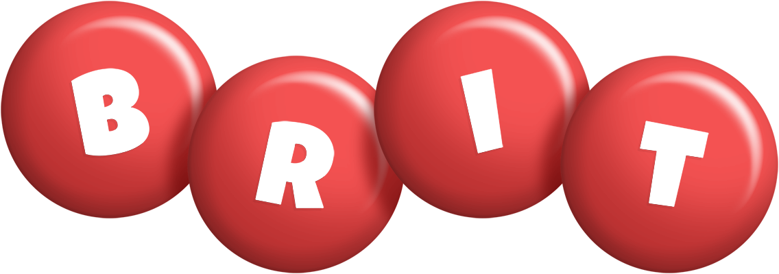 Brit candy-red logo