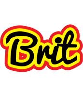 Brit flaming logo