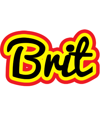 Brit flaming logo