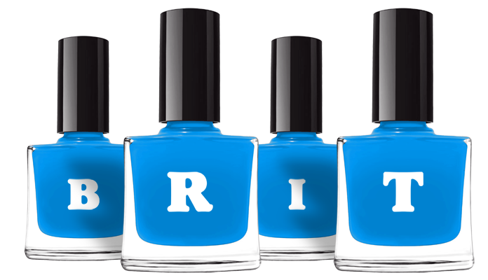 Brit glossy logo