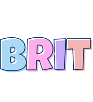Brit pastel logo
