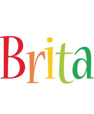 Brita birthday logo