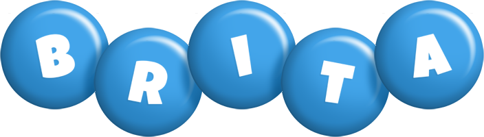 Brita candy-blue logo