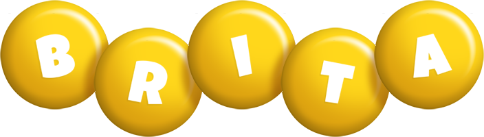 Brita candy-yellow logo