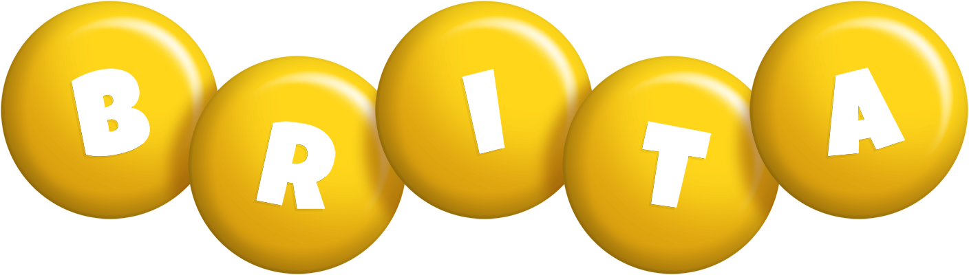 Brita candy-yellow logo