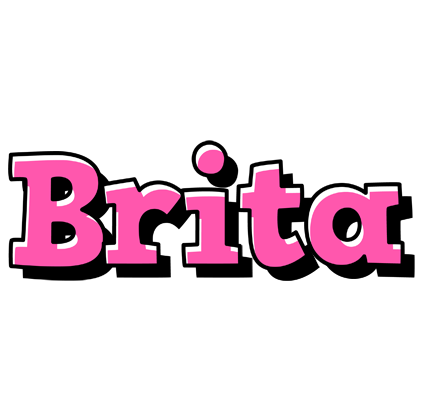 Brita girlish logo