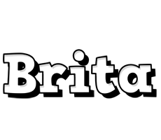 Brita snowing logo