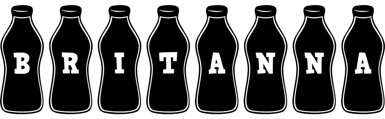 Britanna bottle logo