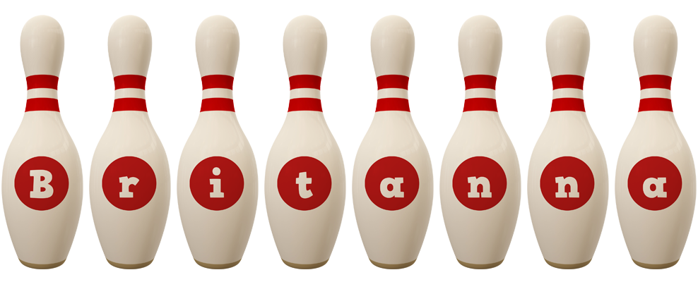 Britanna bowling-pin logo