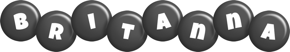 Britanna candy-black logo