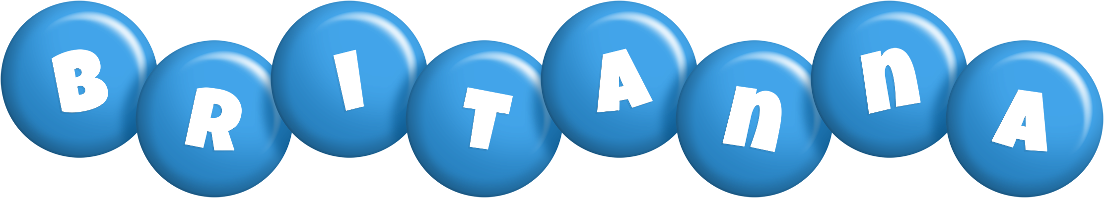 Britanna candy-blue logo