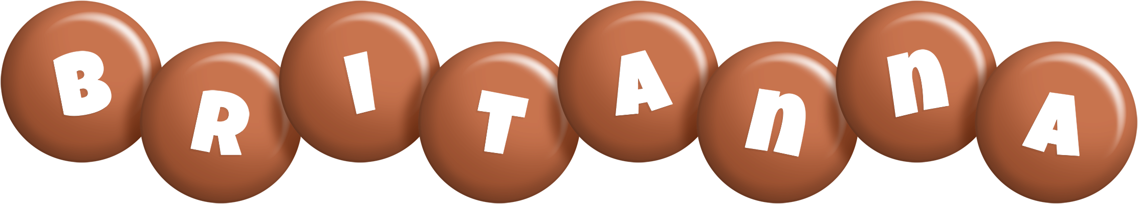 Britanna candy-brown logo