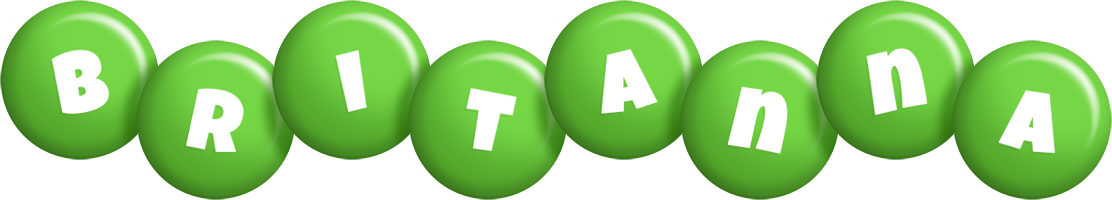 Britanna candy-green logo