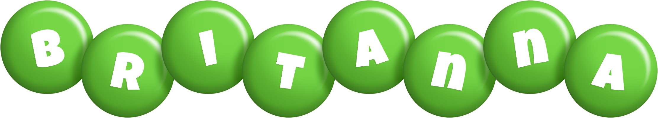 Britanna candy-green logo