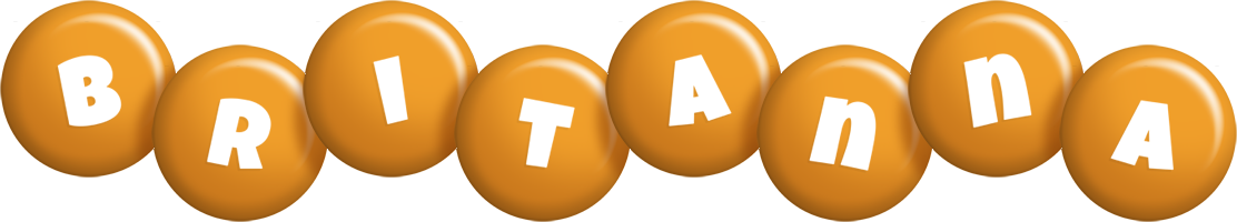 Britanna candy-orange logo