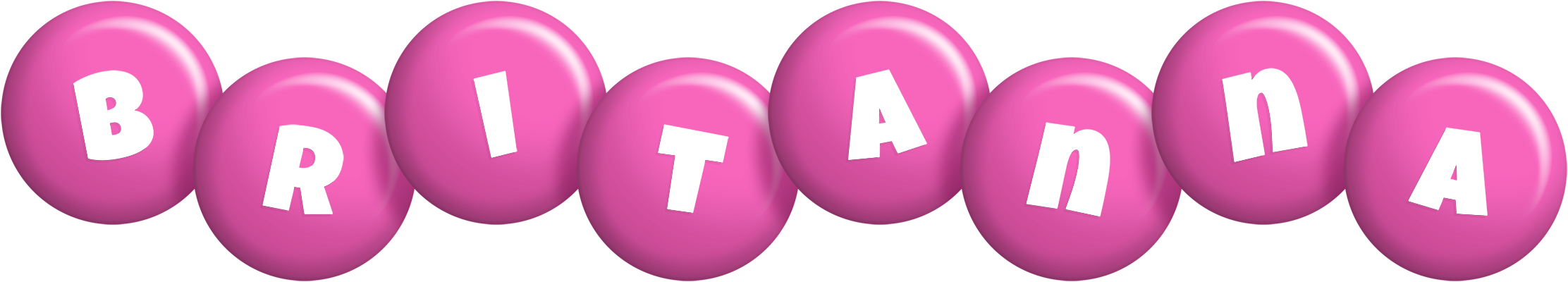 Britanna candy-pink logo